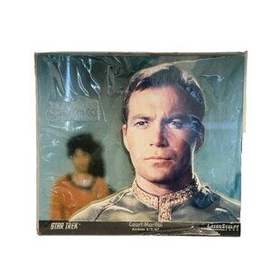 Star Trek Lasersculpt 2000 3D Plaque Airdate 2/2/67 Kirk Court Martial 0420/5000